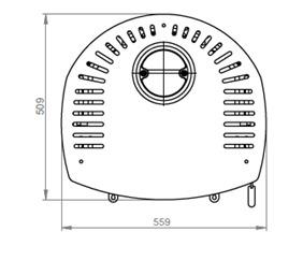 Печь EMBER Печь-камин SKI-211/210 ручное регулирование, черный