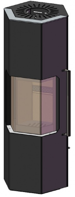 Дровяная печь EMBER HOT HEX