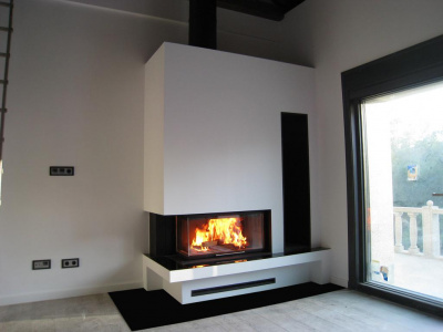 Каминная топка ROCAL G450 LI с левой дверцей