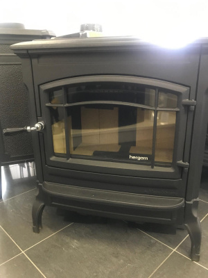 Дровяная печь HERGOM SHELBURNE черная