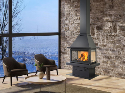 Стальной камин LL CALOR LL-15B