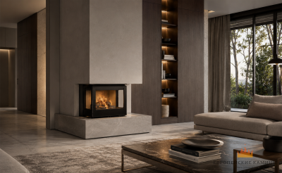 Каминная топка ROCAL ARc 73 TC plus 180 — купить с доставкой